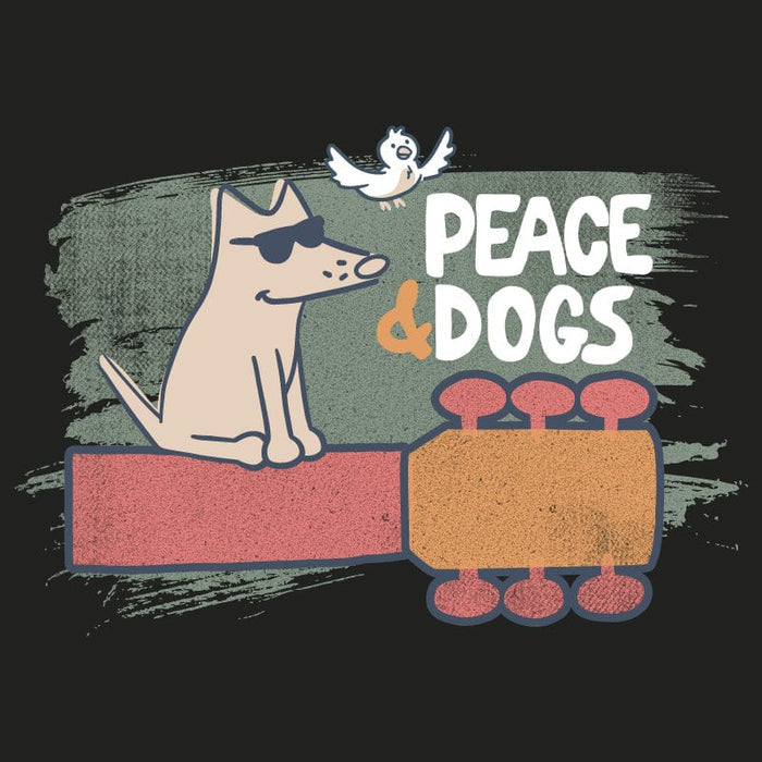 Peace And Dogs - Sweatshirt Pullover Hoodie
