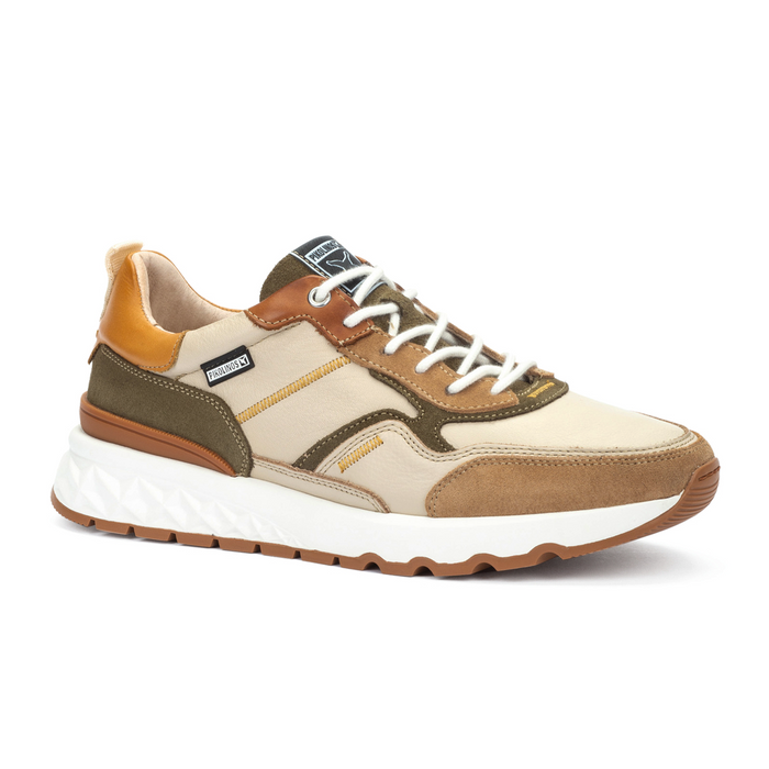 Pikolinos Aranda M8R-6374C1 Sneaker (Men) - Marfil Athletic - Casual - Lace Up - The Heel Shoe Fitters
