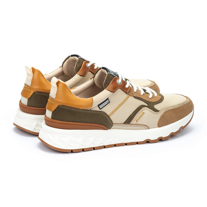 Pikolinos Aranda M8R-6374C1 Sneaker (Men) - Marfil Athletic - Casual - Lace Up - The Heel Shoe Fitters