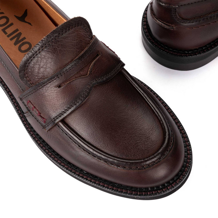Pikolinos Deva W2L-3959 Loafer (Women) - Caoba Dress-Casual - Loafer - The Heel Shoe Fitters