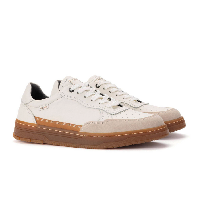Pikolinos Salinas M1U-6022C1 Sneaker (Men) - Off White Athletic - Casual - Lace Up - The Heel Shoe Fitters