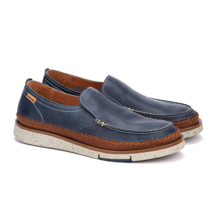 Pikolinos San Juan M6L-3085C1 Slip On (Men) - Blue Dress-Casual - Slip On - The Heel Shoe Fitters