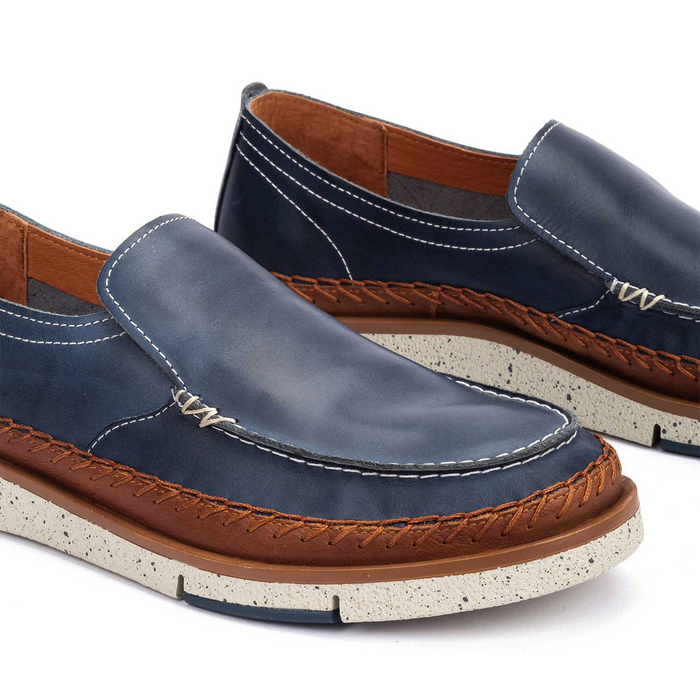 Pikolinos San Juan M6L-3085C1 Slip On (Men) - Blue Dress-Casual - Slip On - The Heel Shoe Fitters