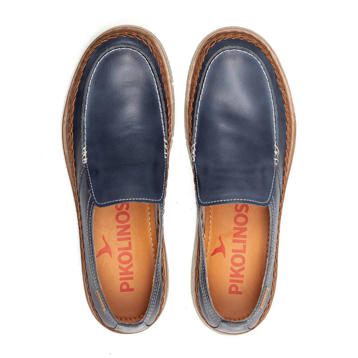 Pikolinos San Juan M6L-3085C1 Slip On (Men) - Blue Dress-Casual - Slip On - The Heel Shoe Fitters