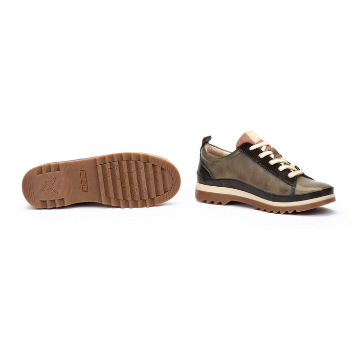 Pikolinos Vigo W3W-6979C5 Sneaker (Women) - Sage Athletic - Casual - Lace Up - The Heel Shoe Fitters