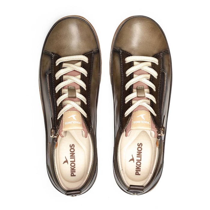 Pikolinos Vigo W3W-6979C5 Sneaker (Women) - Sage Athletic - Casual - Lace Up - The Heel Shoe Fitters