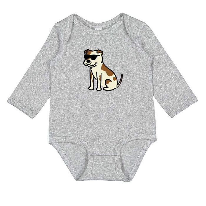 Pitbull - Long Sleeve Infant Onesie
