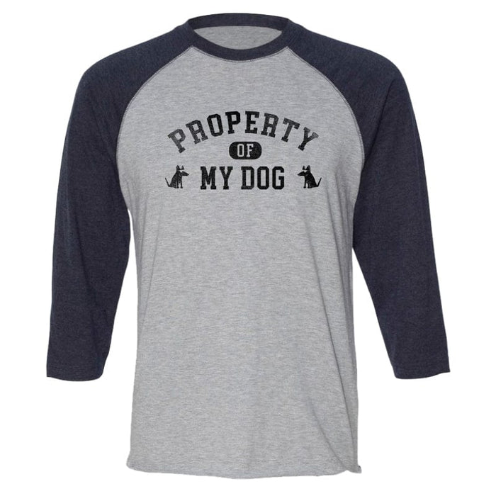 Property of my Dog(s) - Baseball T-Shirt