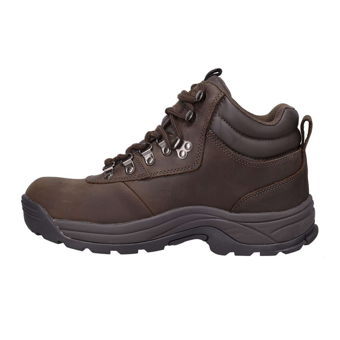 Propet Cliff Walker Mid Boot (Men) - Brown Crazy Horse Hiking - Mid - The Heel Shoe Fitters