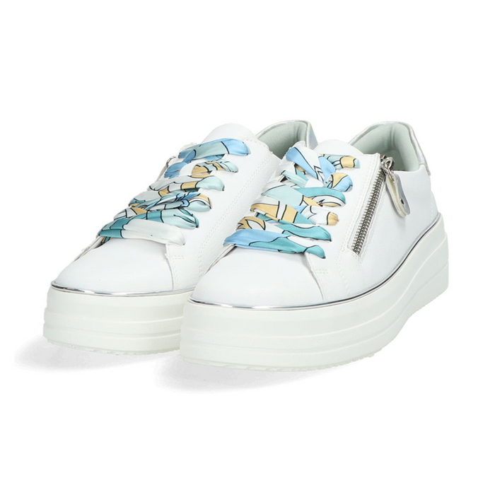 Remonte Julika 06 Sneaker (Women) - White Athletic - Casual - Lace Up - The Heel Shoe Fitters