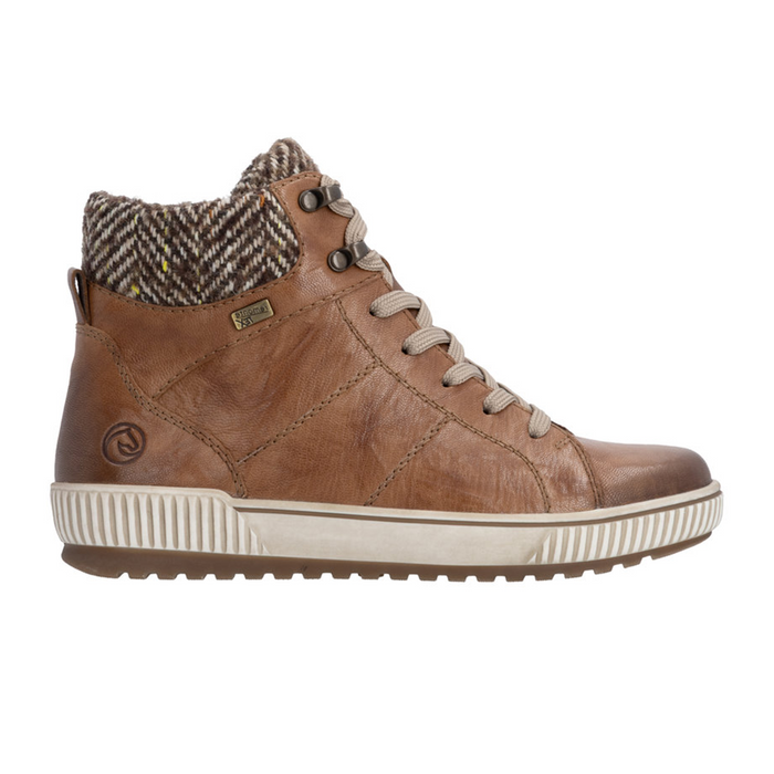 Remonte Maditta 84 Sneaker Boot (Women) - Cuoio/Brown Ottawa Athletic - Casual - Lace Up - The Heel Shoe Fitters