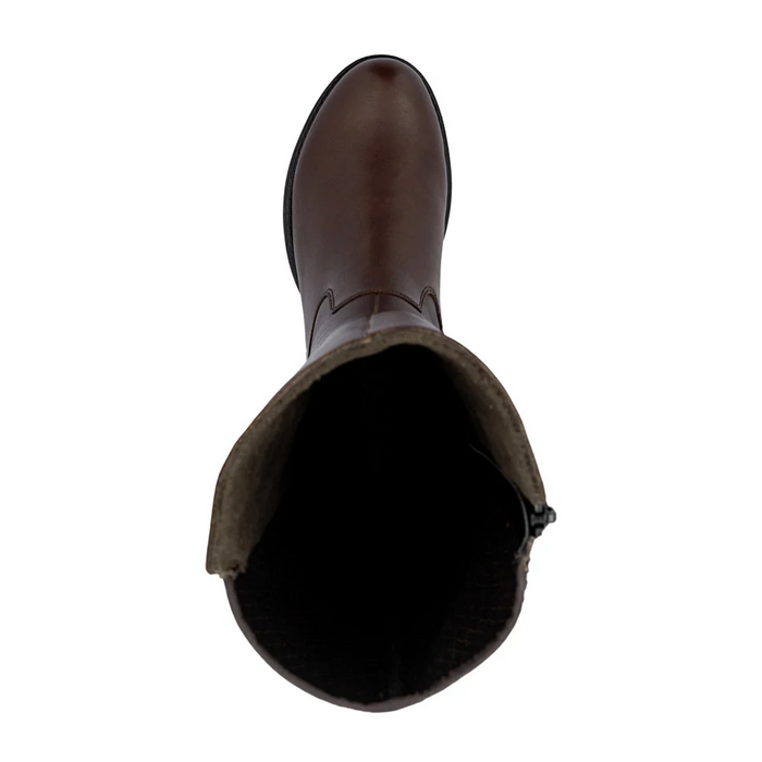 Rieker Faith Z9591 Tall Boot (Women) - Ebony/Moro/Chestnut Boots - Casual - High - The Heel Shoe Fitters