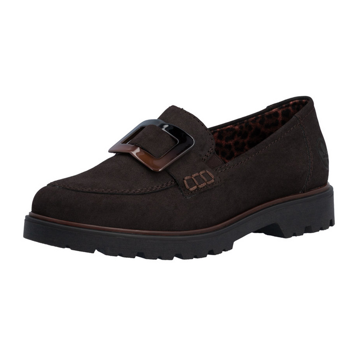 Rieker Gitta 45561 Loafer (Women) - Nougat Dress-Casual - Loafer - The Heel Shoe Fitters