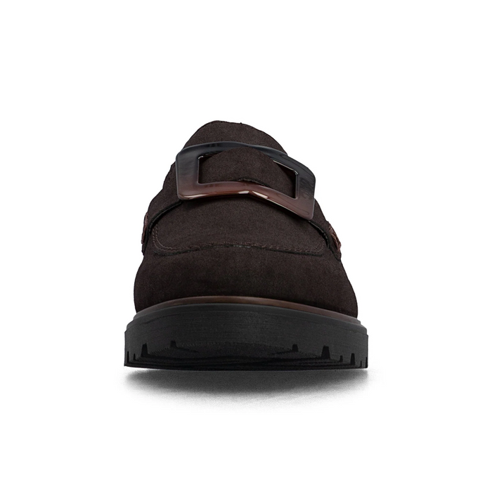 Rieker Gitta 45561 Loafer (Women) - Nougat Dress-Casual - Loafer - The Heel Shoe Fitters