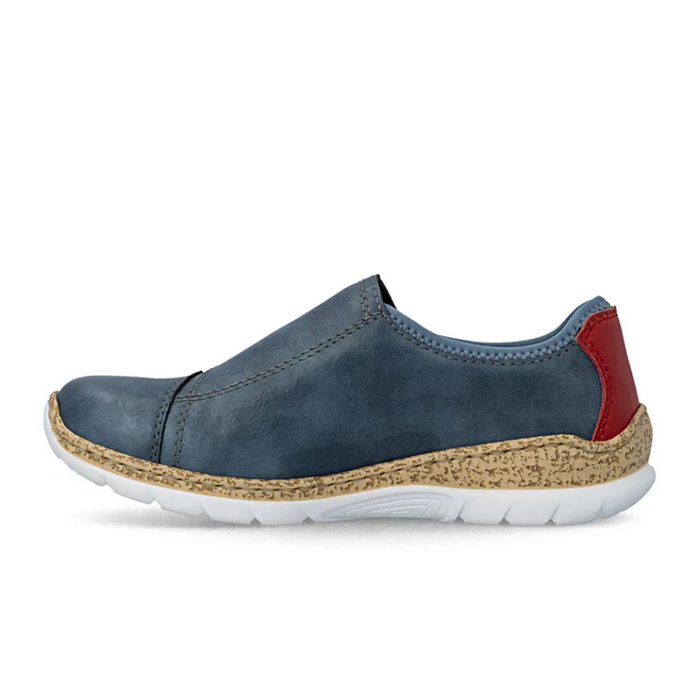 Rieker Nikita 64 Slip On (Women) - Royal Dress-Casual - Slip On - The Heel Shoe Fitters