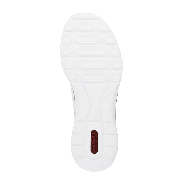 Rieker Nikita K6 Sneaker (Women) - Aqua/Weiss/Sun/Purple Athletic - Casual - Lace Up - The Heel Shoe Fitters