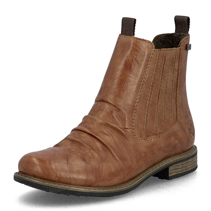 Rieker Ornella 74855 Chelsea Boot (Women) - Cuoio Boots - Casual - Low - The Heel Shoe Fitters