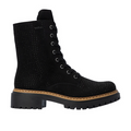 Rieker Pearl 72609 Lace Up Boot (Women) - Schwarz Boots - Casual - Low - The Heel Shoe Fitters