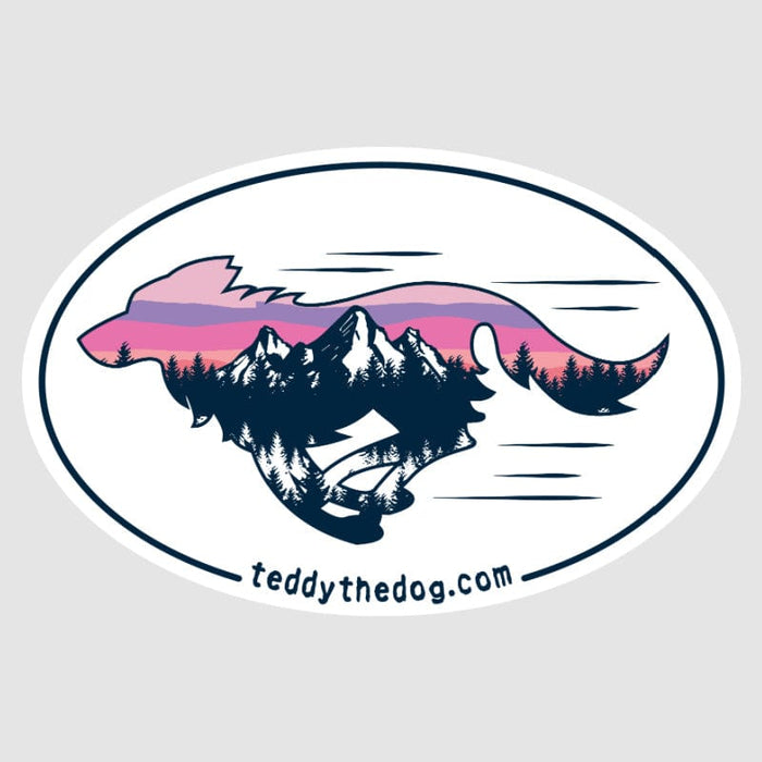 Run Like The Wind - Car Magnet