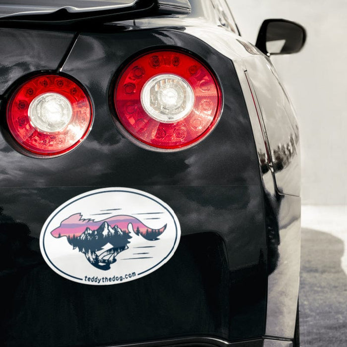 Run Like The Wind - Car Magnet
