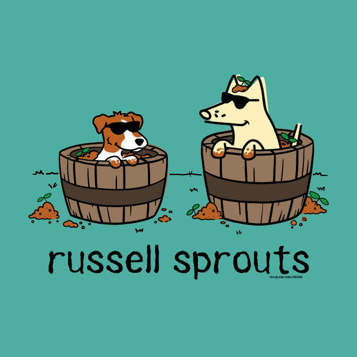 Russell Sprouts - Ladies T-Shirt V-Neck