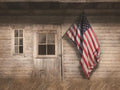 Rustic American Farmhouse By Lori Deiter (Small) - Light Brown