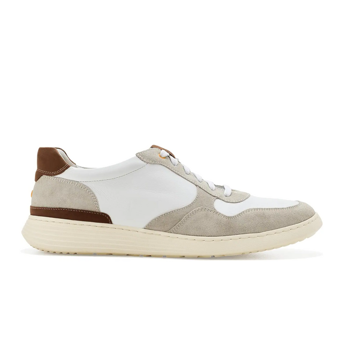 Samuel Hubbard Featherlight Napa Sneaker (Men) - White Leather Athletic - Casual - Lace Up - The Heel Shoe Fitters