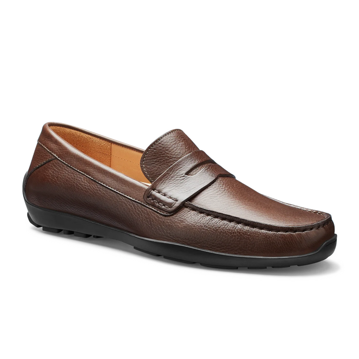 Samuel Hubbard Free Spirit Slip On (Men) - Brown Leather Dress-Casual - Slip On - The Heel Shoe Fitters