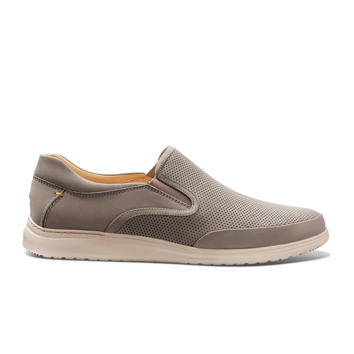 Samuel Hubbard Olema Slip On (Men) - Mushroom Nubuck Dress-Casual - Slip On - The Heel Shoe Fitters