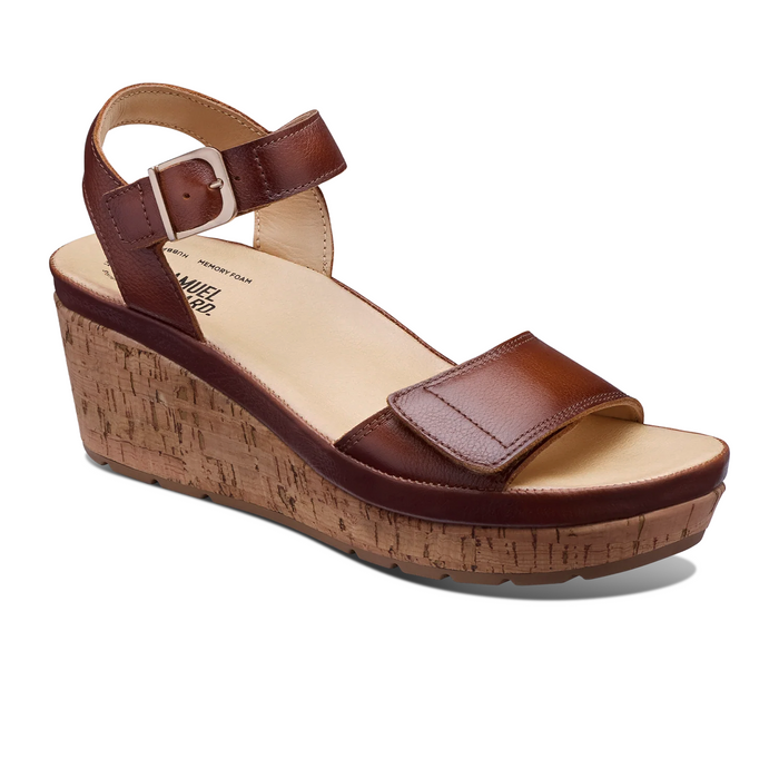 Samuel Hubbard Portola Two Strap Wedge Sandal (Women) Sandal - Heel/Wedge - The Heel Shoe Fitters