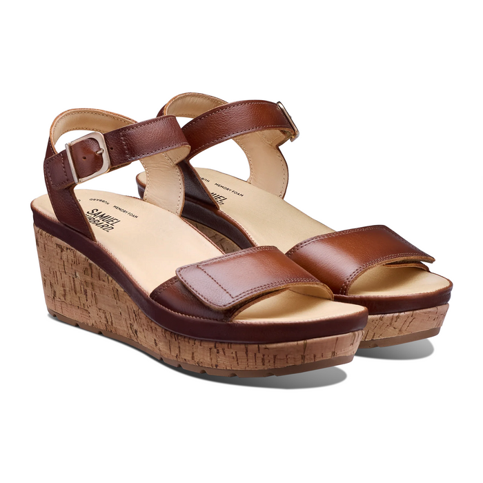 Samuel Hubbard Portola Two Strap Wedge Sandal (Women) Sandal - Heel/Wedge - The Heel Shoe Fitters