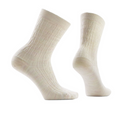 Smartwool Everyday Cable Crew Sock (Women) - Moonbeam Accessories - Socks - Lifestyle - The Heel Shoe Fitters
