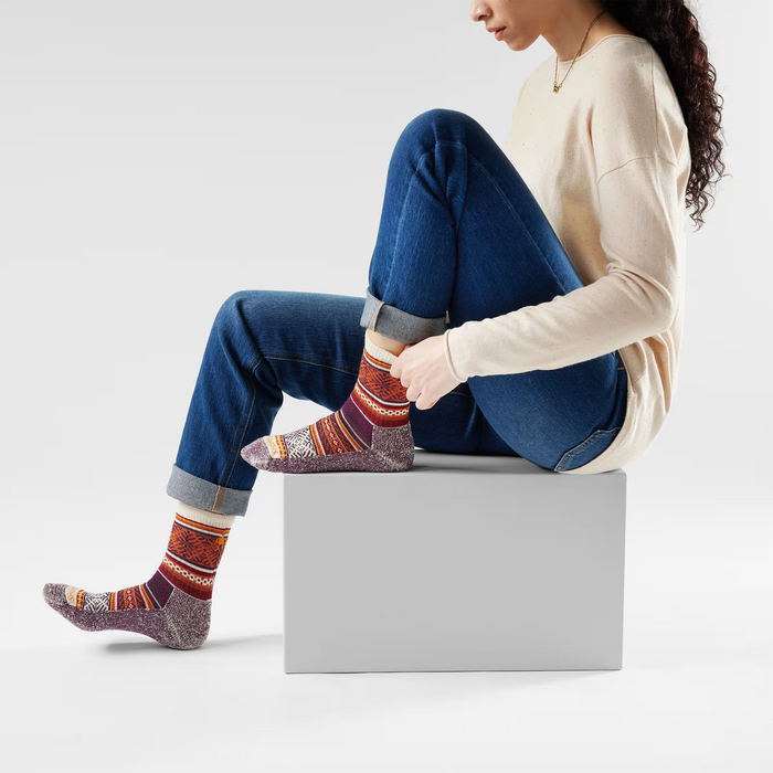 Smartwool Everyday Cozy Fair Isle Sweater Crew Sock (Unisex) Accessories - Socks - Lifestyle - The Heel Shoe Fitters