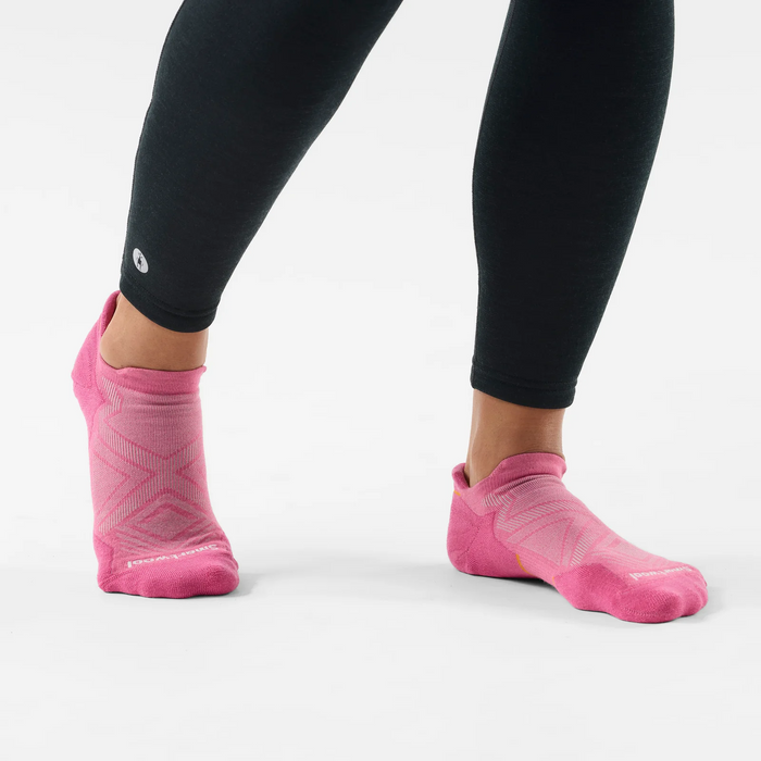 Smartwool Run Targeted Cushion Low Ankle (Women) - Garden Pink Accessories - Socks - Performance - The Heel Shoe Fitters