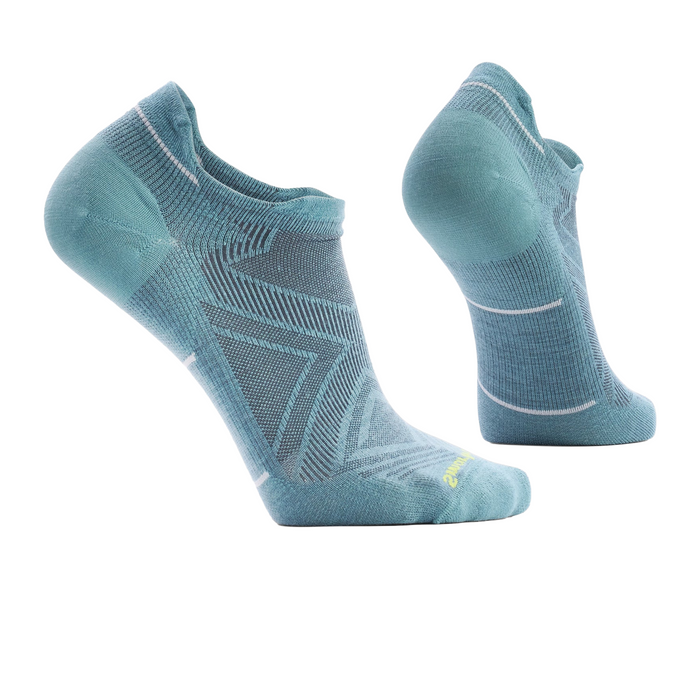 Smartwool Run Zero Cushion Low Ankle (Men) - Dusty Teal Accessories - Socks - Performance - The Heel Shoe Fitters