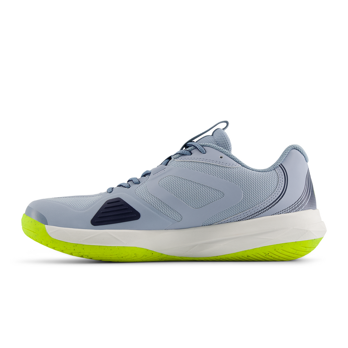 New Balance SmashStep PKL Pickleball Court Shoe (Men) - Zinc Blue/NB Navy/Fairweather Blue Athletic - Sport - The Heel Shoe Fitters