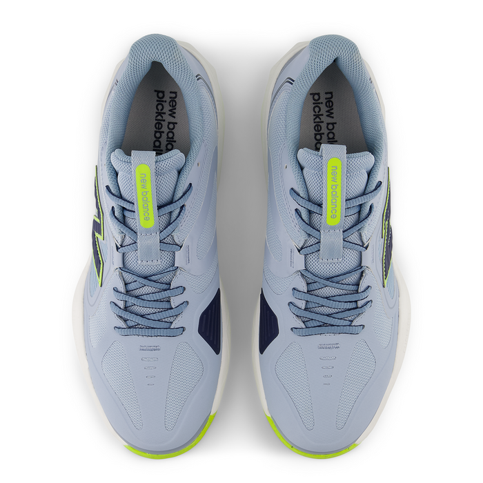 New Balance SmashStep PKL Pickleball Court Shoe (Men) - Zinc Blue/NB Navy/Fairweather Blue Athletic - Sport - The Heel Shoe Fitters