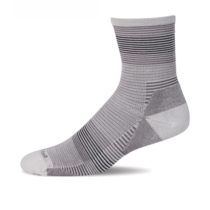Sockwell Cadence Quarter Crew (Men) - Natural Accessories - Socks - Performance - The Heel Shoe Fitters