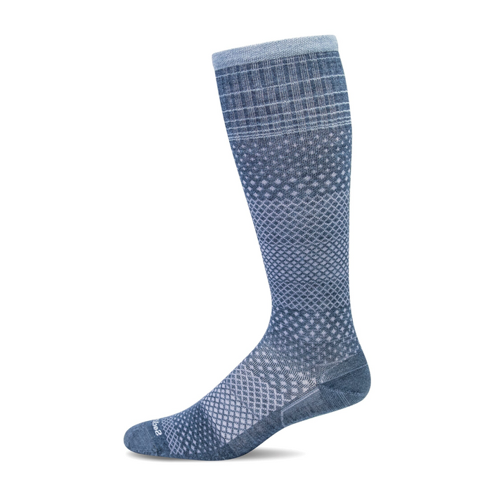 Sockwell Micro Grade Over the Calf Compression Sock (Women) - Denim Accessories - Socks - Compression - The Heel Shoe Fitters