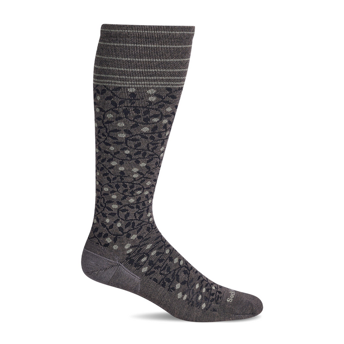 Sockwell New Leaf Over the Calf Compression Sock (Women) - Mushroom Accessories - Socks - Compression - The Heel Shoe Fitters