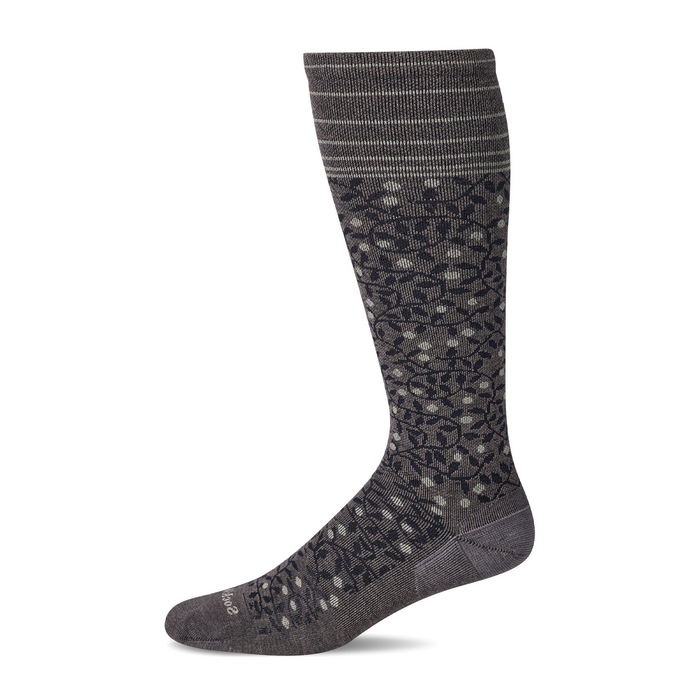 Sockwell New Leaf Over the Calf Compression Sock (Women) - Mushroom Accessories - Socks - Compression - The Heel Shoe Fitters