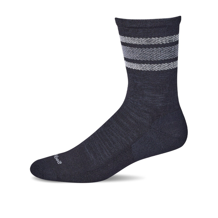 Sockwell Plantar Ease Retro (Men) - Black Accessories - Socks - Performance - The Heel Shoe Fitters