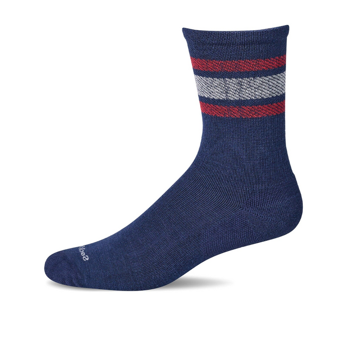 Sockwell Plantar Ease Retro (Men) - Navy Accessories - Socks - Performance - The Heel Shoe Fitters