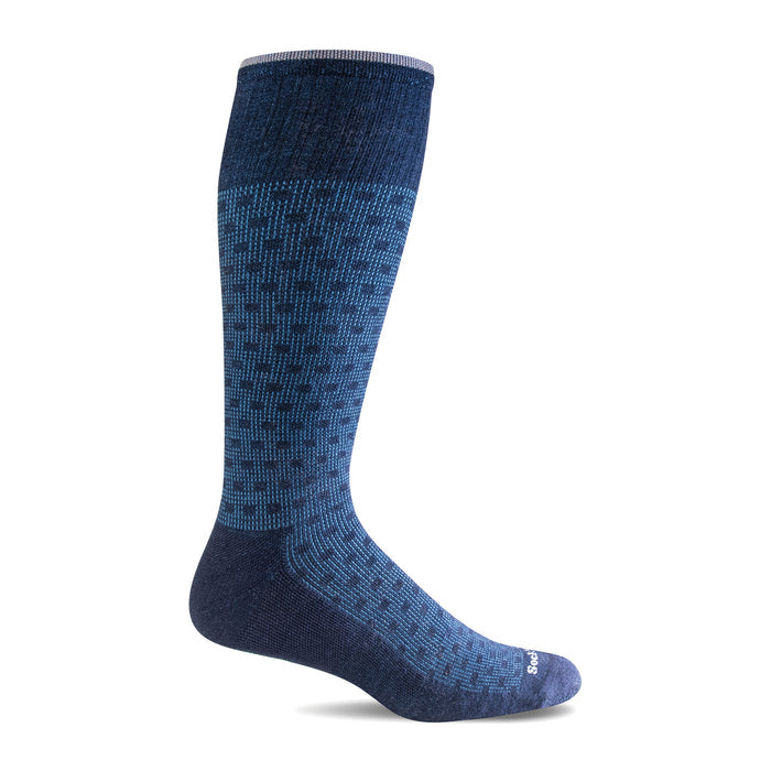 Sockwell Shadow Box Over the Calf Compression Sock (Men) Accessories - Socks - Compression - The Heel Shoe Fitters