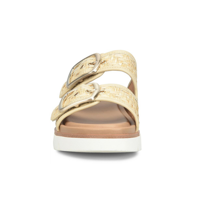 Sofft Gabby Slide Sandal (Women) - Tan Woven Sandal - Slide - The Heel Shoe Fitters