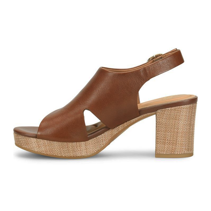 Sofft Liv Heeled Sandal (Women) - Golden Brown Sandal - Heel/Wedge - The Heel Shoe Fitters