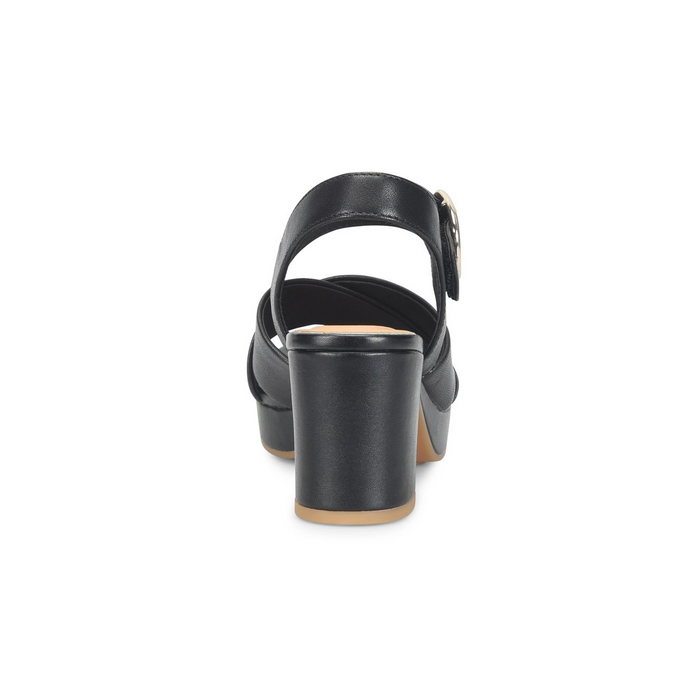 Sofft Lizzie Heeled Sandal (Women) - Black Sandal - Heel/Wedge - The Heel Shoe Fitters