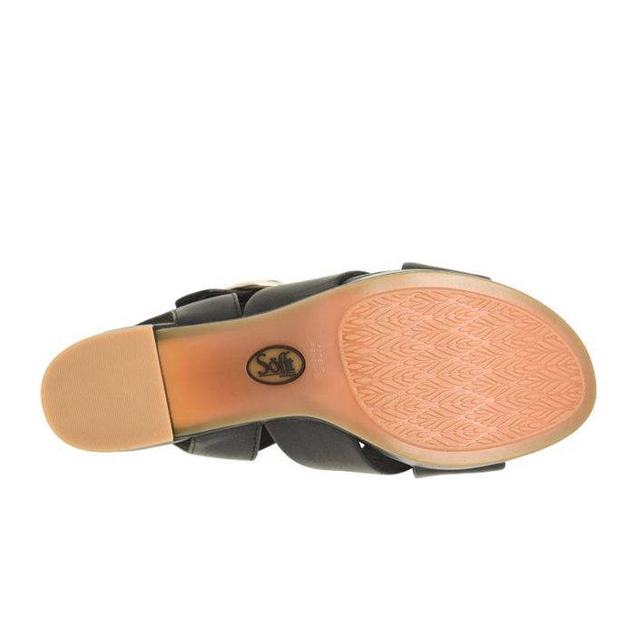 Sofft Lizzie Heeled Sandal (Women) - Black Sandal - Heel/Wedge - The Heel Shoe Fitters