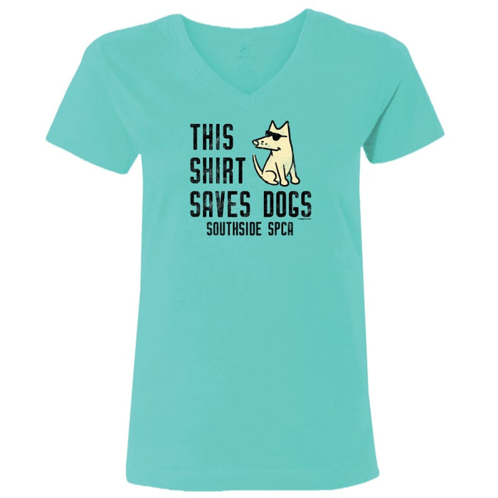 Southside SPCA - Ladies T-Shirt V-Neck