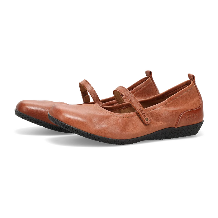 Taos Babble (Women) - Cognac Dress-Casual - Flat - The Heel Shoe Fitters